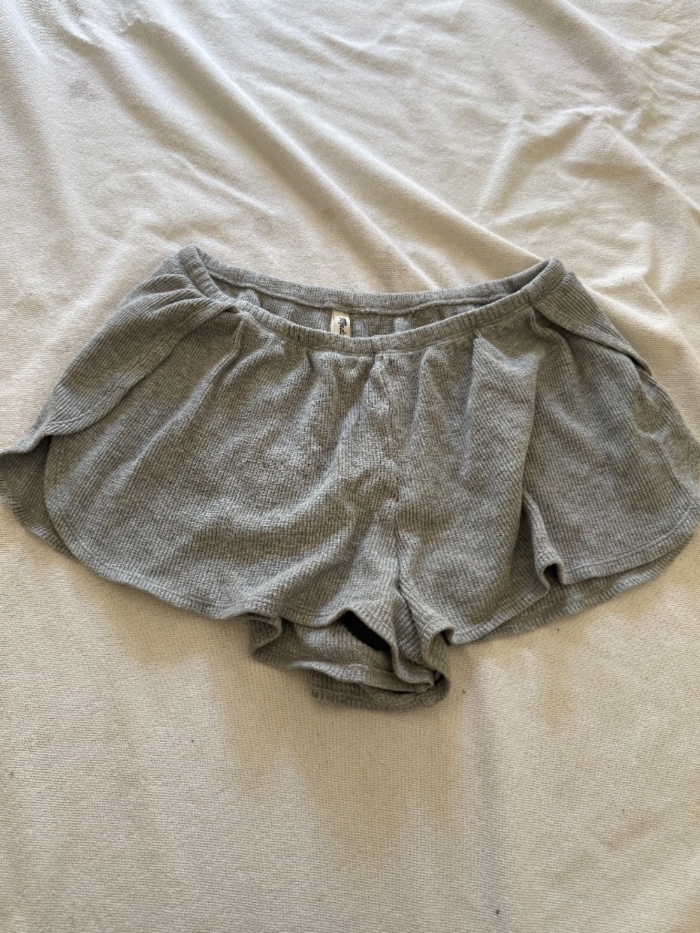 Madewell Gray Knit Lounge Shorts (Size Small)